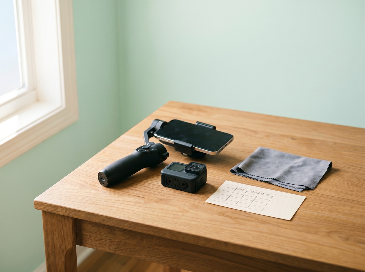Capture guide — phone and 360° setup